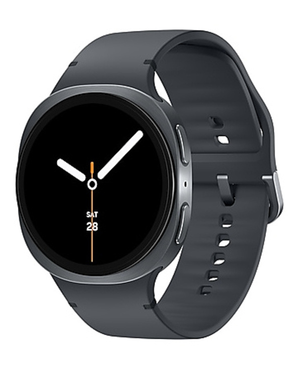 Samsung Galaxy Watch 8 3,81 cm (1.5") AMOLED 44 mm Numérique 480 x 480 pixels Écran tactile Argent Wifi GPS (satellite)