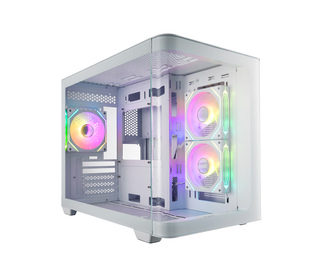 FSP S380-WA Micro Tower Blanc