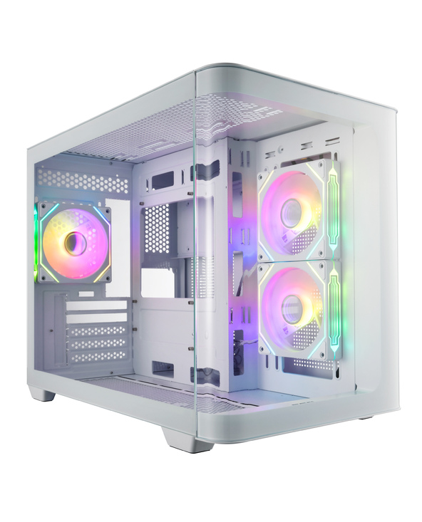FSP S380-WA Micro Tower Blanc
