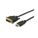 Equip 119323 Câble HDMI vers DVI-D, 3,0 m, bidirectionnel
