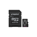 Kingston Technology 64GB microSDXC Canvas Select Plus Gen3 100MB/s A1 (Adaptateur SD inclus)