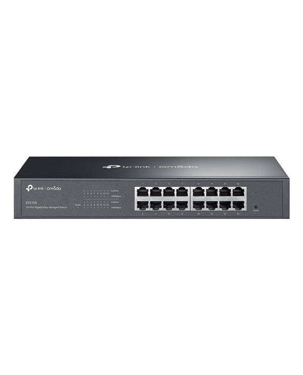 TP-Link Omada ES216G commutateur réseau Géré L2 Gigabit Ethernet (10/100/1000) Noir