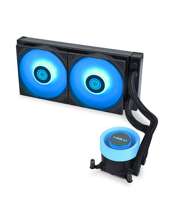 Lian Li GA II LITE Processeur Kit de refroidissement du liquide 12 cm Noir
