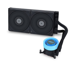Lian Li GA II LITE Processeur Refroidisseur de liquide tout-en-un 12 cm Noir 1 pièce(s)