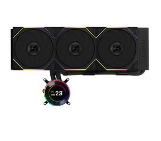 Lian Li GA II Hydroshift II LCD-C 360TL Boitier PC Refroidisseur de liquide tout-en-un 12 cm Noir 1 pièce(s)