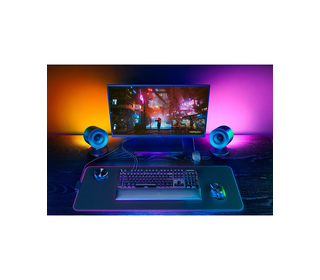 Razer Nommo V2 Pro Plage complète Noir Avec fil &sans fil