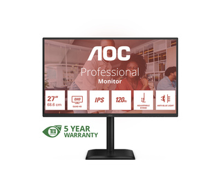 AOC E4 Q27E4U 27" LED Quad HD 4 ms Noir