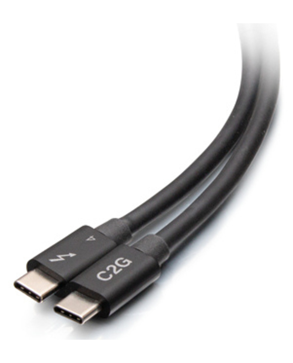 C2G 0,8 m (2.5ft) Câble Thunderbolt 4 USB-C (40 Gbits/s)