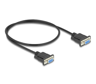 DeLOCK Câble Serial RS-232 D-Sub9 femelle à femelle 0,5 m