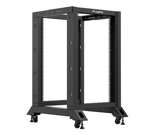 Lanberg OR01-6818-B étagère 18U Rack autonome Noir