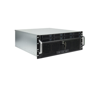 Inter-Tech 4U-4708 Support Noir