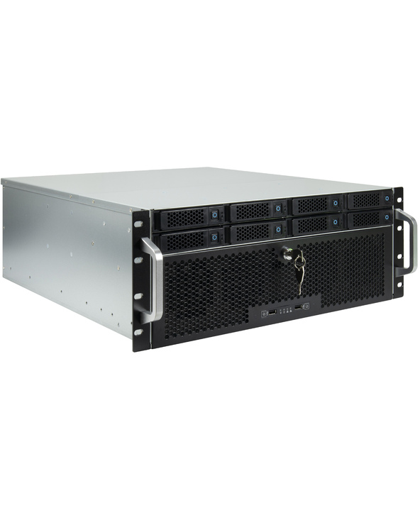 Inter-Tech 4U-4708 Support Noir
