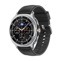 Samsung Galaxy Watch 8 Classic 3,3 cm (1.3") AMOLED 46 mm Numérique 438 x 438 pixels Écran tactile Argent Wifi GPS (satellite)