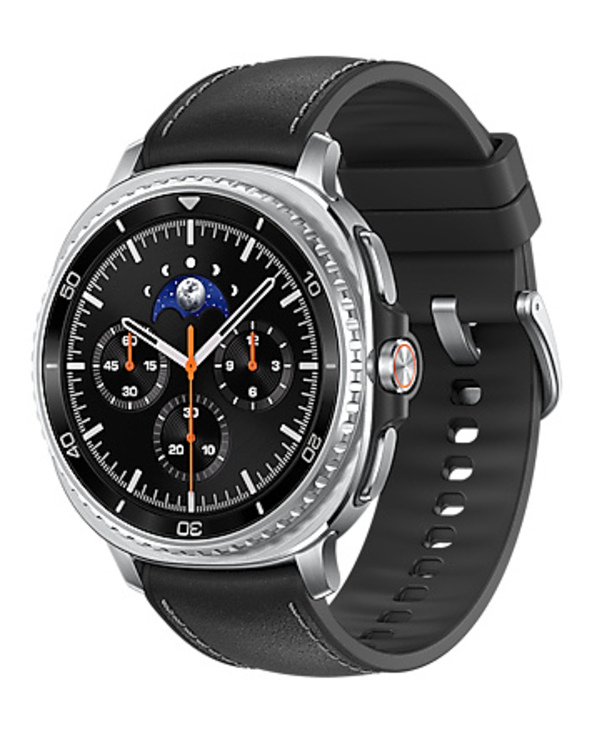 Samsung Galaxy Watch 8 Classic 3,3 cm (1.3") AMOLED 46 mm Numérique 438 x 438 pixels Écran tactile Argent Wifi GPS (satellite)