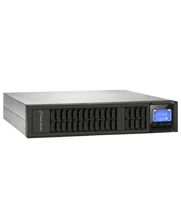 PowerWalker VFI 1000CRM LCD alimentation d'énergie non interruptible Double-conversion (en ligne) 1 kVA 800 W 3 sortie(s) CA