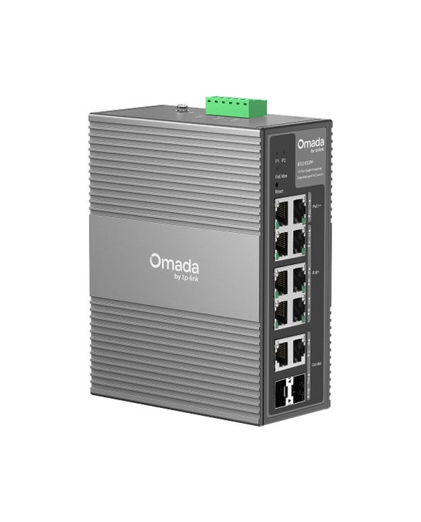 TP-Link Omada IES210GPP commutateur réseau Géré Gigabit Ethernet (10/100/1000) Connexion Ethernet, supportant l'alimentation via