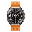 Samsung Galaxy Watch Ultra 3,81 cm (1.5") AMOLED 47 mm Numérique 480 x 480 pixels Écran tactile 4G Gris, Titane Wifi GPS (satell