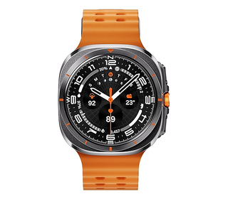 Samsung Galaxy Watch Ultra 3,81 cm (1.5") AMOLED 47 mm Numérique 480 x 480 pixels Écran tactile 4G Gris, Titane Wifi GPS (satell