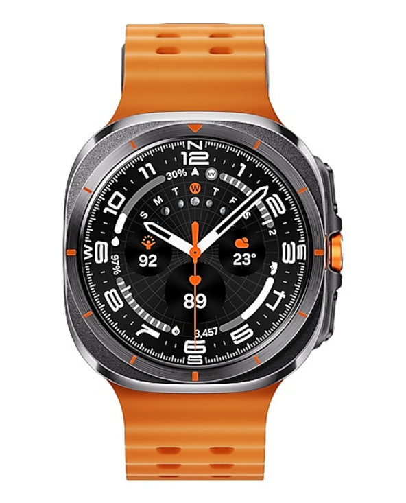 Samsung Galaxy Watch Ultra 3,81 cm (1.5") AMOLED 47 mm Numérique 480 x 480 pixels Écran tactile 4G Gris, Titane Wifi GPS (satell