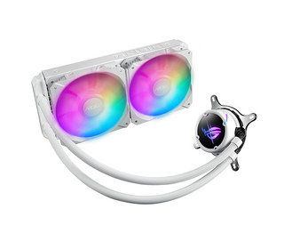 ASUS ROG STRIX LC II 240 ARGB Processeur Refroidisseur de liquide tout-en-un 12 cm Blanc
