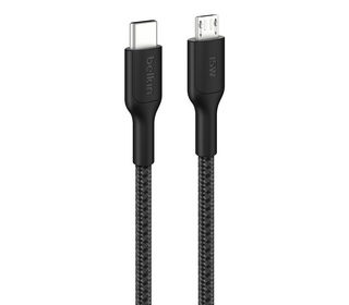 Belkin BoostCharge Pro câble USB 1 m USB C Micro-USB A Noir