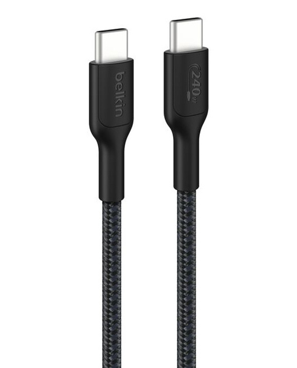 Belkin BoostCharge Pro câble USB 3 m USB C Noir