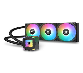 Thermaltake LA360 ARGB Carte-mère Kit de refroidissement du liquide 12 cm Noir 1 pièce(s)