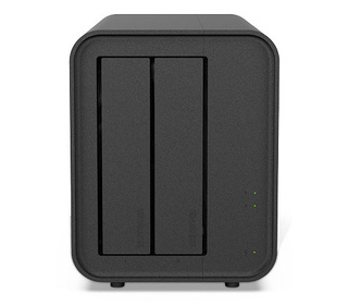 TerraMaster F2-424 serveur de stockage NAS Bureau Intel N N95 8 Go DDR5 Noir