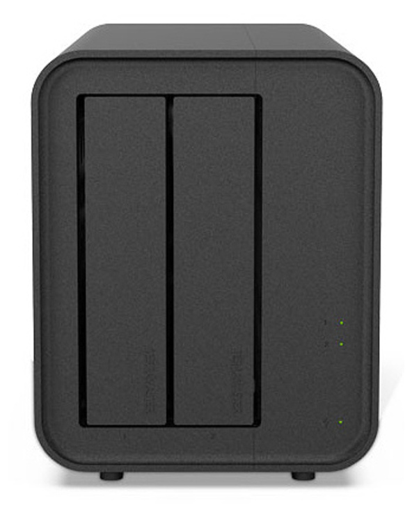 TerraMaster F2-424 serveur de stockage NAS Bureau Intel N N95 8 Go DDR5 Noir