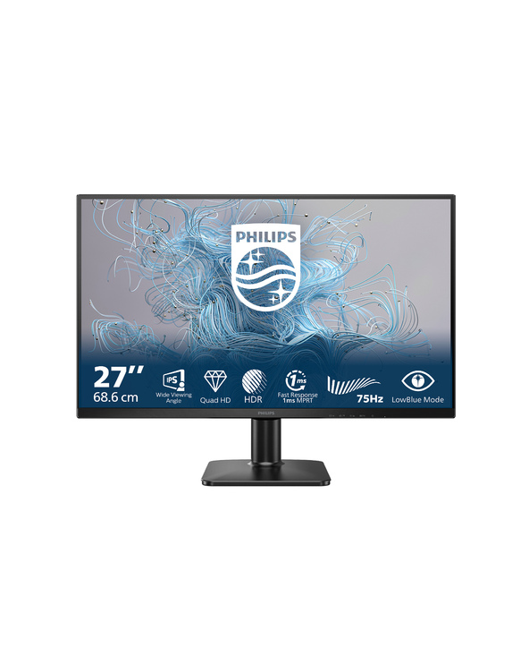 Philips 1000 series 27E2N1500L/00 27" LED Quad HD 4 ms Noir