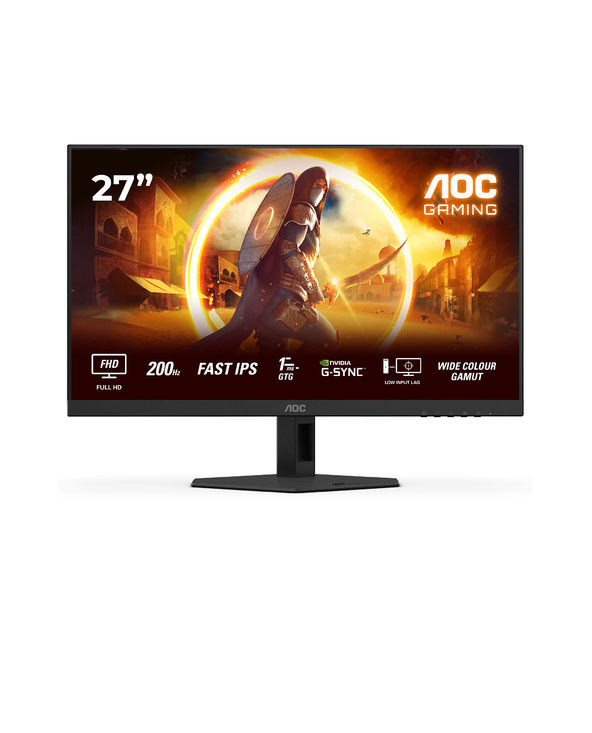 AOC G4 27G4HRE 27" LED Full HD 1 ms Noir, Rouge