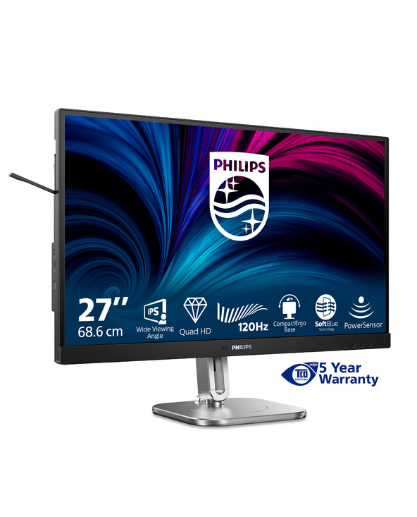 Philips 4000 series 27B2N4500/00 27" LCD Quad HD 4 ms Gris