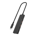 ICY BOX IB-HUB1437-CPD Avec fil USB 3.2 Gen 2 (3.1 Gen 2) Type-C Noir