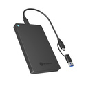 ICY BOX IB-201T-CU31 Enceinte ssd Noir 2.5"