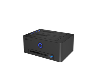 ICY BOX IB-1233CL-CR USB 3.2 Gen 1 (3.1 Gen 1) Type-A Noir