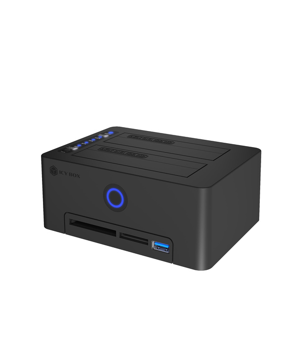 ICY BOX IB-1233CL-CR USB 3.2 Gen 1 (3.1 Gen 1) Type-A Noir