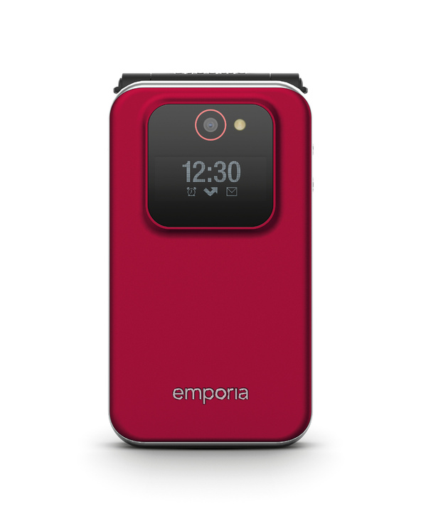 Emporia emporiaJOY-LTE 7,11 cm (2.8") 115 g Rouge Téléphone pour seniors