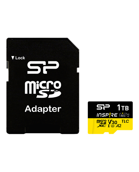 Silicon Power SP001TBSTXLA2V1NSP mémoire flash 1 To MicroSDXC 3D TLC NAND Classe 10