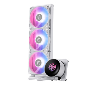 MSI MPG CORELIQUID P13 WHITE système de refroidissement d’ordinateur Processeur Refroidisseur de liquide tout-en-un 12 cm Blanc 