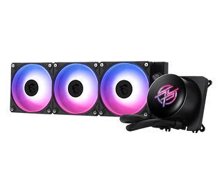 MSI MPG CORELIQUID P13 système de refroidissement d’ordinateur Processeur Refroidisseur de liquide tout-en-un 12 cm Noir 1 pièce