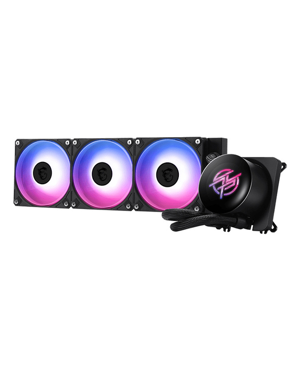 MSI MPG CORELIQUID P13 système de refroidissement d’ordinateur Processeur Refroidisseur de liquide tout-en-un 12 cm Noir 1 pièce