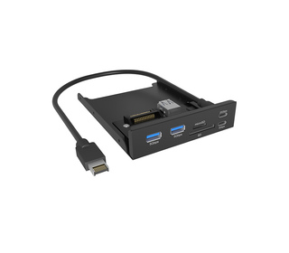 ICY BOX IB-HUB1419-i3 8,89 cm (3.5") Noir