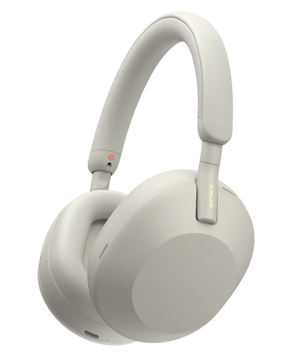Sony WH-1000XM5 Casque Avec fil &sans fil Arceau Appels/Musique Bluetooth Argent, Blanc