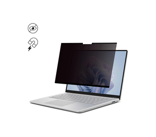 DICOTA Privacy Filter 2-way 33,8 cm (13.3") Moniteur/ordinateur portable Filtre de confidentialité sans bords pour ordinateur