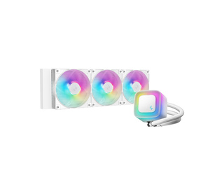 DeepCool LE360 WH V2 Processeur Refroidisseur de liquide tout-en-un 12 cm Blanc 1 pièce(s)