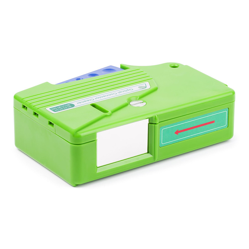 StarTech.com Nettoyeur de Fibres Optiques, Cassette de Nettoyage de Connecteurs de Fibres, Épurateur de Fibres LC, Épurateur de 