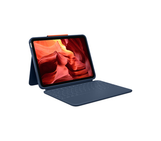 Logitech Rugged Combo 4 AZERTY Français Smart Connector Bleu