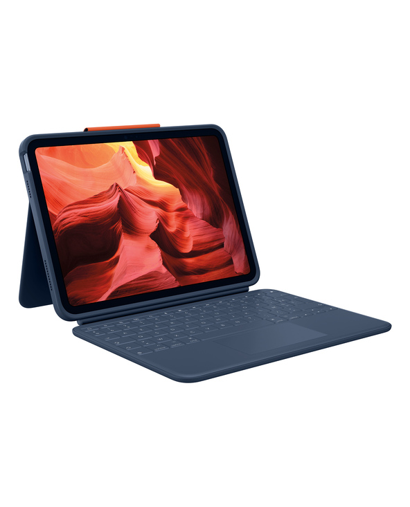 Logitech Rugged Combo 4 Touch AZERTY Français Smart Connector Bleu