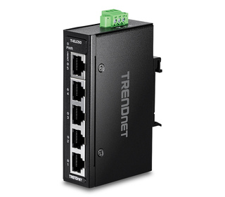 Trendnet TI-ELC50 commutateur réseau Non-géré Fast Ethernet (10/100) Noir