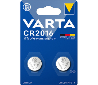 Varta 06016 Batterie à usage unique CR2016 Lithium